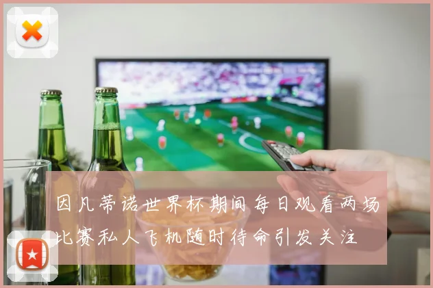 因凡蒂诺世界杯期间每日观看两场比赛私人飞机随时待命引发关注